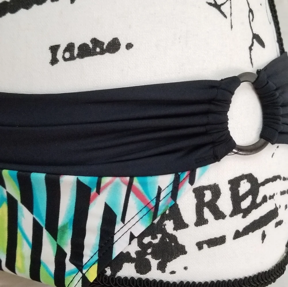 Swim Systems multicolored black full bikini Bottom
